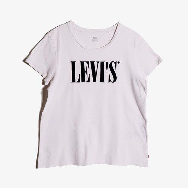 LEVIS - 리바이스 코튼 라운드 티셔츠   Women L