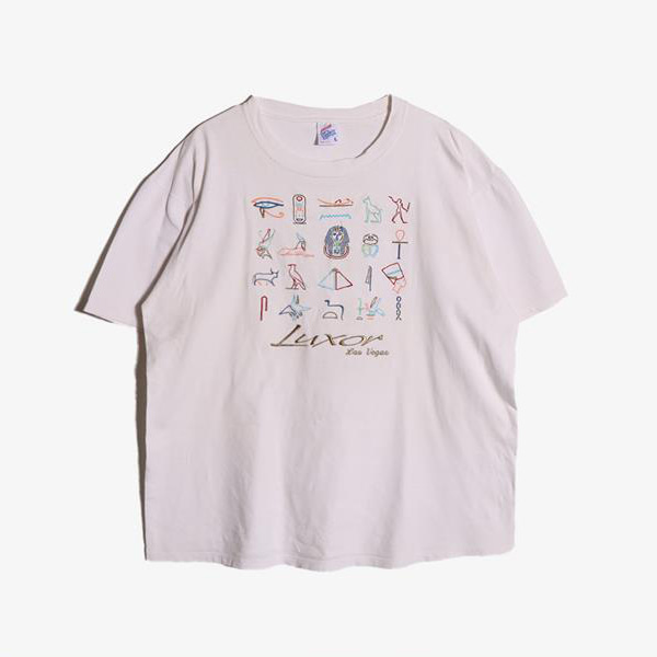 JERZEES -  코튼 라운드 티셔츠   Made In Usa  Man L
