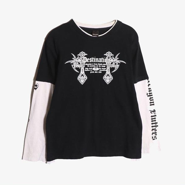 BEAUMERE -  코튼 레이어드 티셔츠   Man M