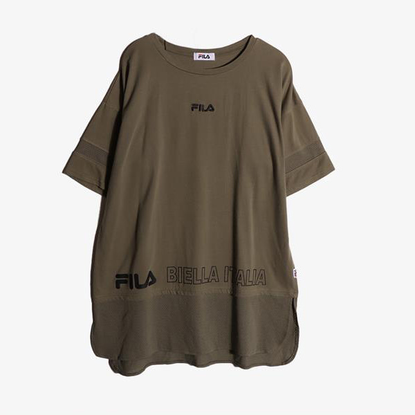 FILA - 휠라 코튼 폴리 라운드 티셔츠   Man 3L