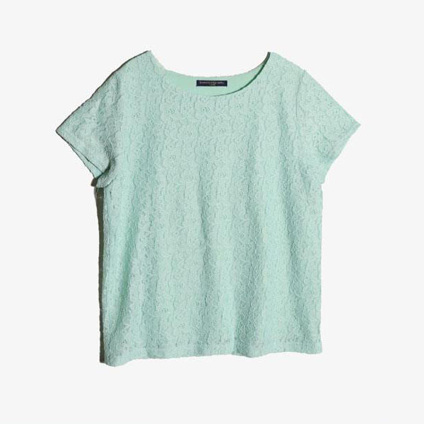 HONEYSUCKLE ROSE - 허니서클로즈 폴리 오버핏 티셔츠   Women L