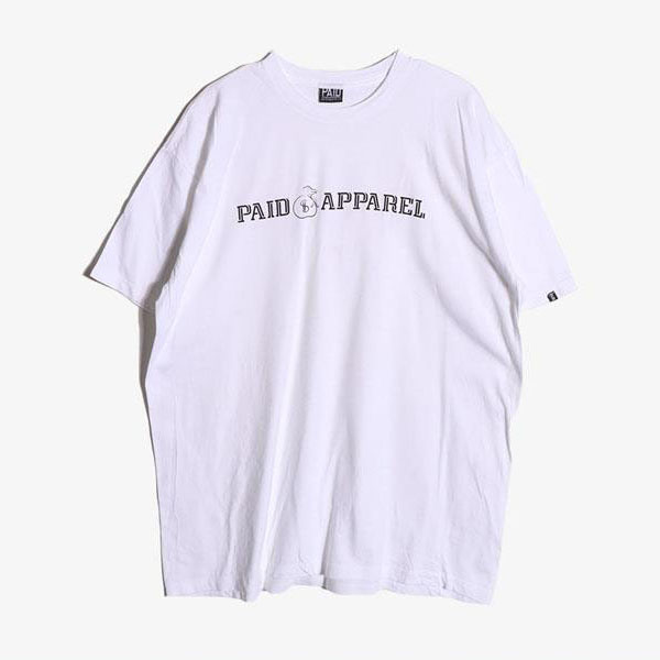 PAID -  코튼 라운드 티셔츠   Man L