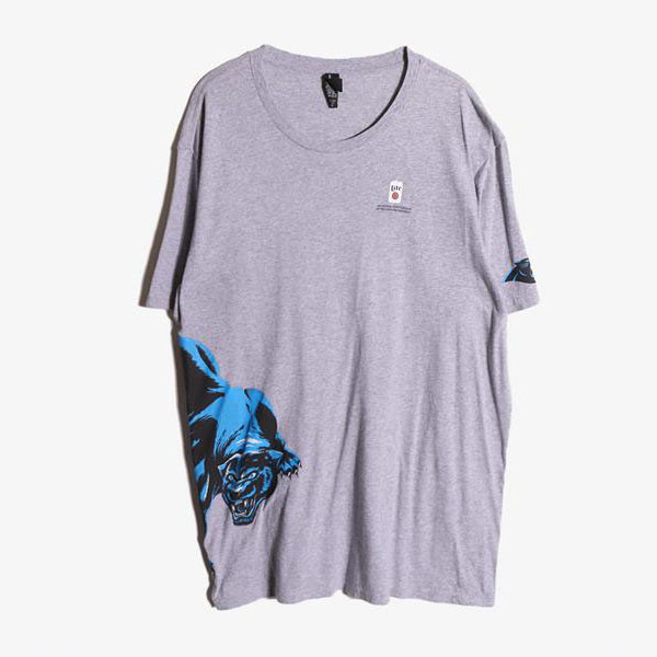 DISTRICT -  코튼 라운드 티셔츠   Man XLStripe