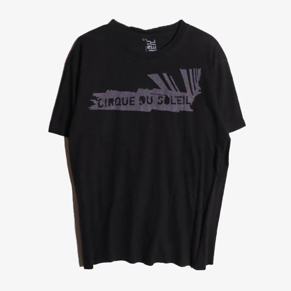 CIRQUE DU SOLEIL -  코튼 라운드 티셔츠   Man L