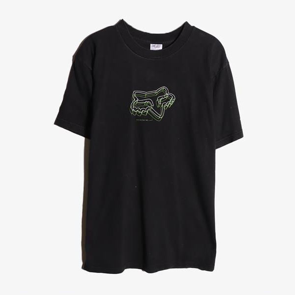 FOX RACING - 폭스 레이싱 코튼 라운드 티셔츠   Made In Usa  Man M