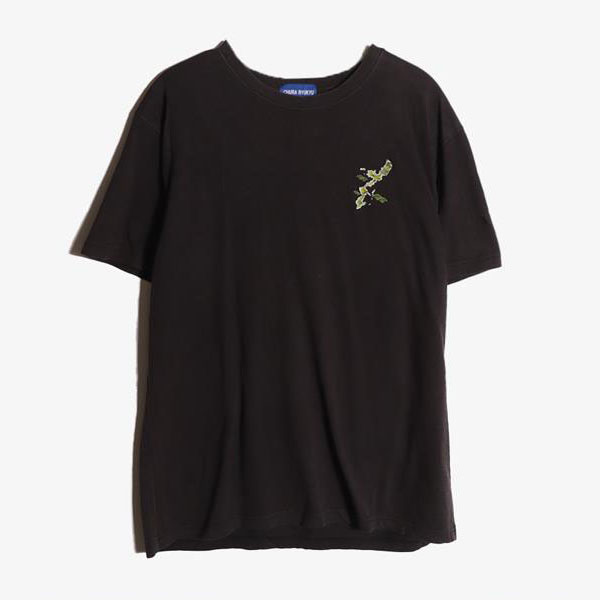CHURA RYUKYU -  코튼 라운드 티셔츠   Man LDenim