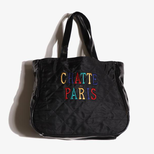 CHATTE DE PARIS -  레더 토트백   Women FREE