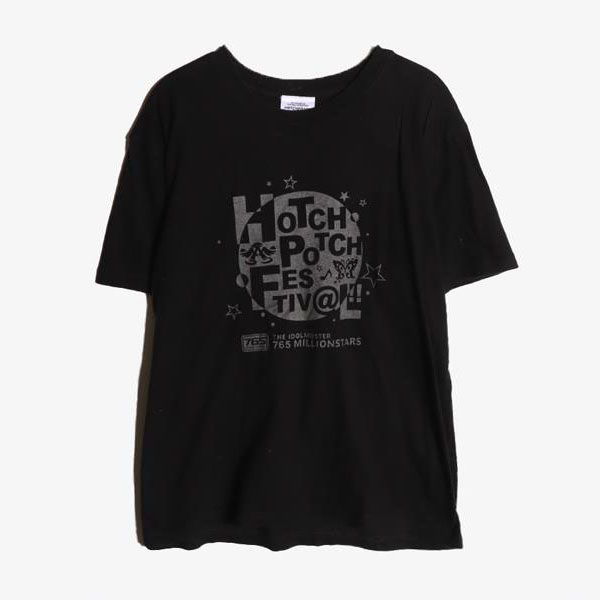 JPN -  코튼 라운드 티셔츠   Man L