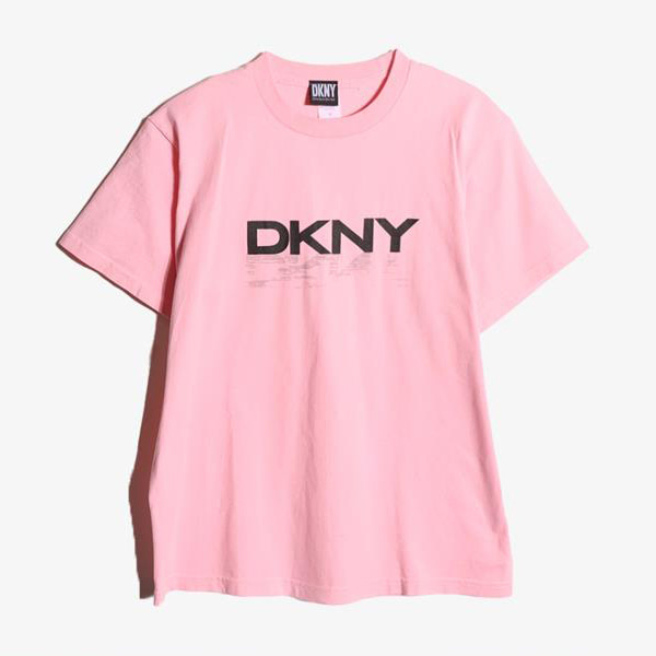 DKNY - 디케이앤와이 코튼 라운드 티셔츠   Women M