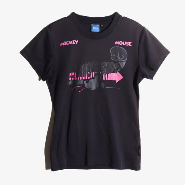 DISNEY - 디즈니 폴리 라운드 티셔츠   Women M