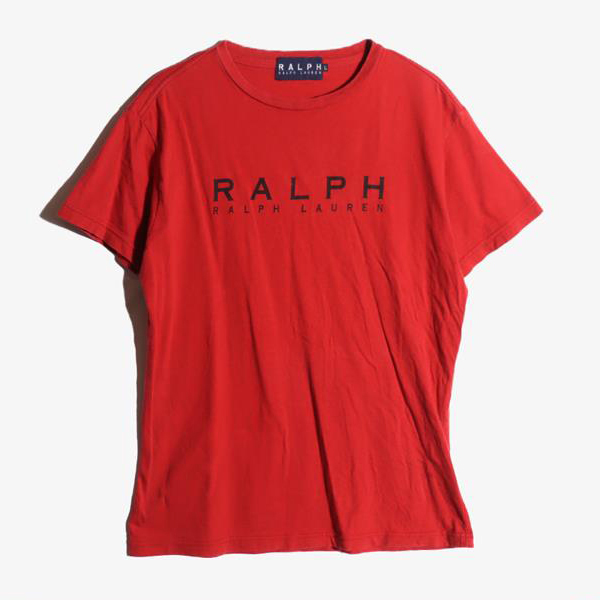 RALPH LAUREN - 랄프로렌 코튼 라운드 티셔츠   Women L