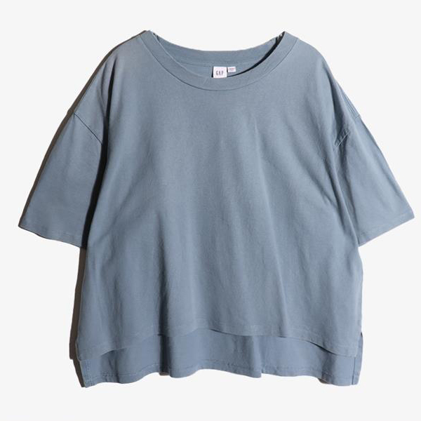 GAP - 갭 코튼 라운드 티셔츠   Women XS