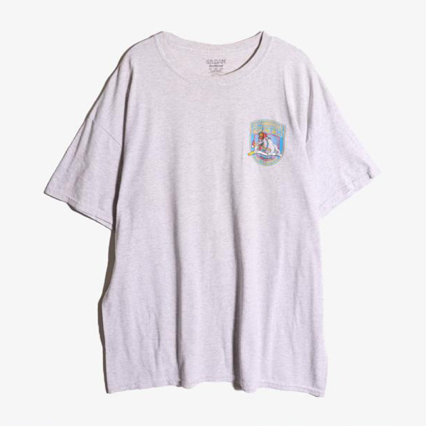 GILDAN - 길단 코튼 폴리 라운드 티셔츠   Man XL