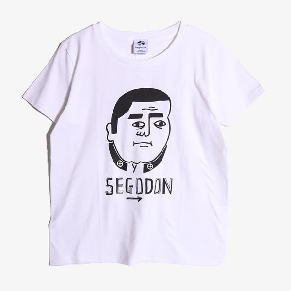 KAGOMANIA -  코튼 라운드 티셔츠 (새 제품)  Man M