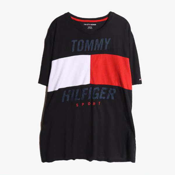 TOMMY HILFIGER - 타미 힐피거 코튼 라운드 티셔츠   Man XL