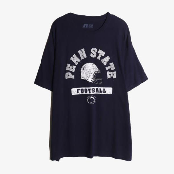 RUSSELL -  코튼 라운드 티셔츠 (새 제품)  Man XL