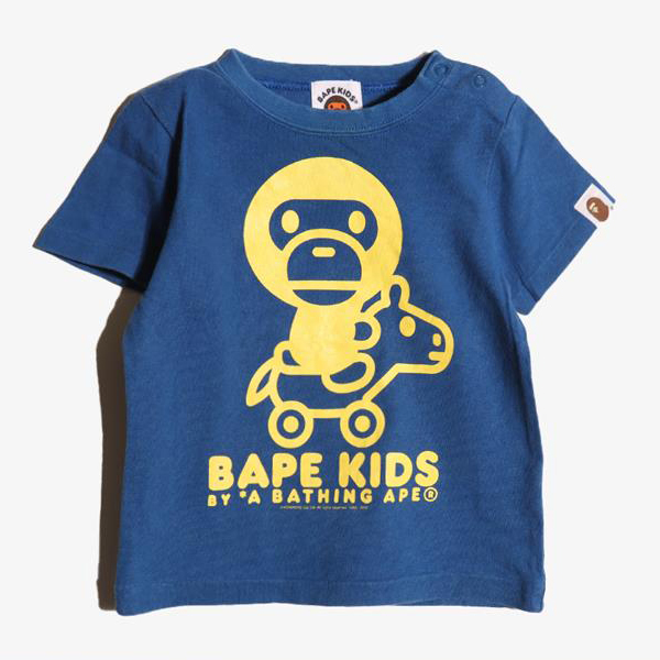BAPE - 베이프 코튼 티셔츠   Kids 100