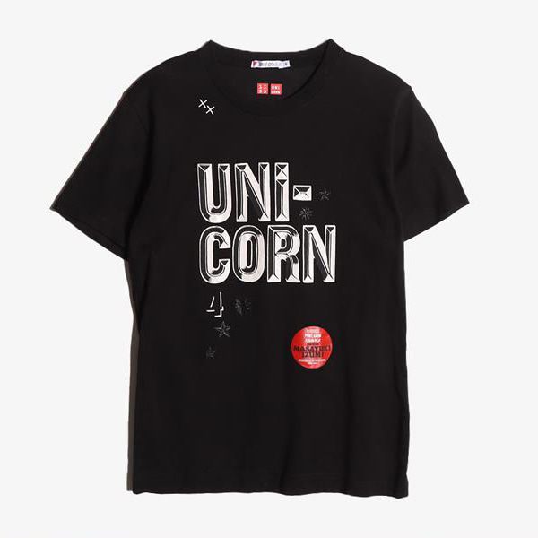 UNIQLO - 유니클로 코튼 라운드 티셔츠   Man S