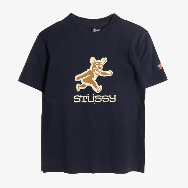 STUSSY - 스투시 코튼 티셔츠   Made In Usa  Man M