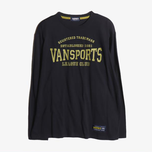 VANSPORTS -  코튼 폴리 롱 슬리브 티셔츠   Man LL