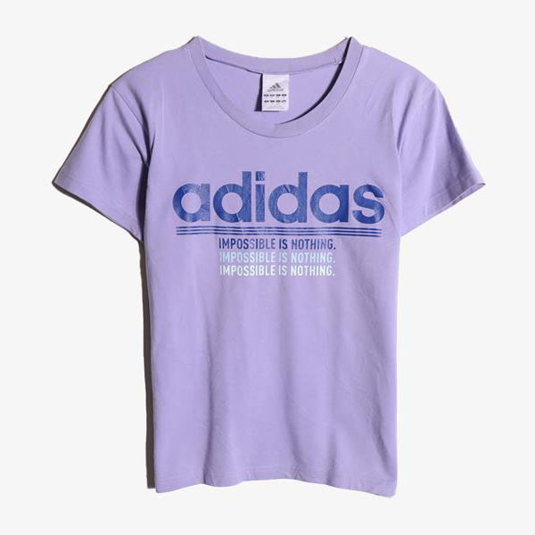 ADIDAS - 아디다스 코튼 라운드 티셔츠   Women S-M