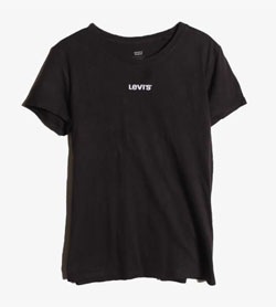 LEVIS - 리바이스 코튼 라운드 티셔츠   Women S