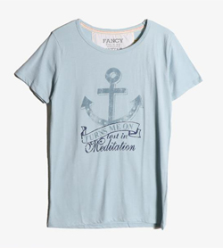 VANDASH -  코튼 폴리 라운드 티셔츠 (새 제품)  Women L