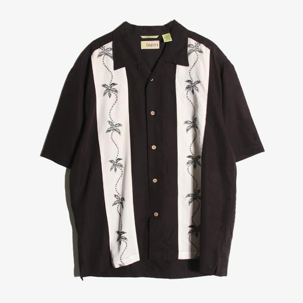 CUBAVERA -  레이온 폴리 패턴 셔츠   Man M