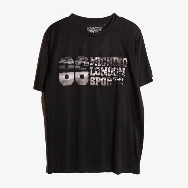 MICHIKO LONDON KOSHINO - 미치코 런던 코시노 폴리 티셔츠 (새 제품)  Man L